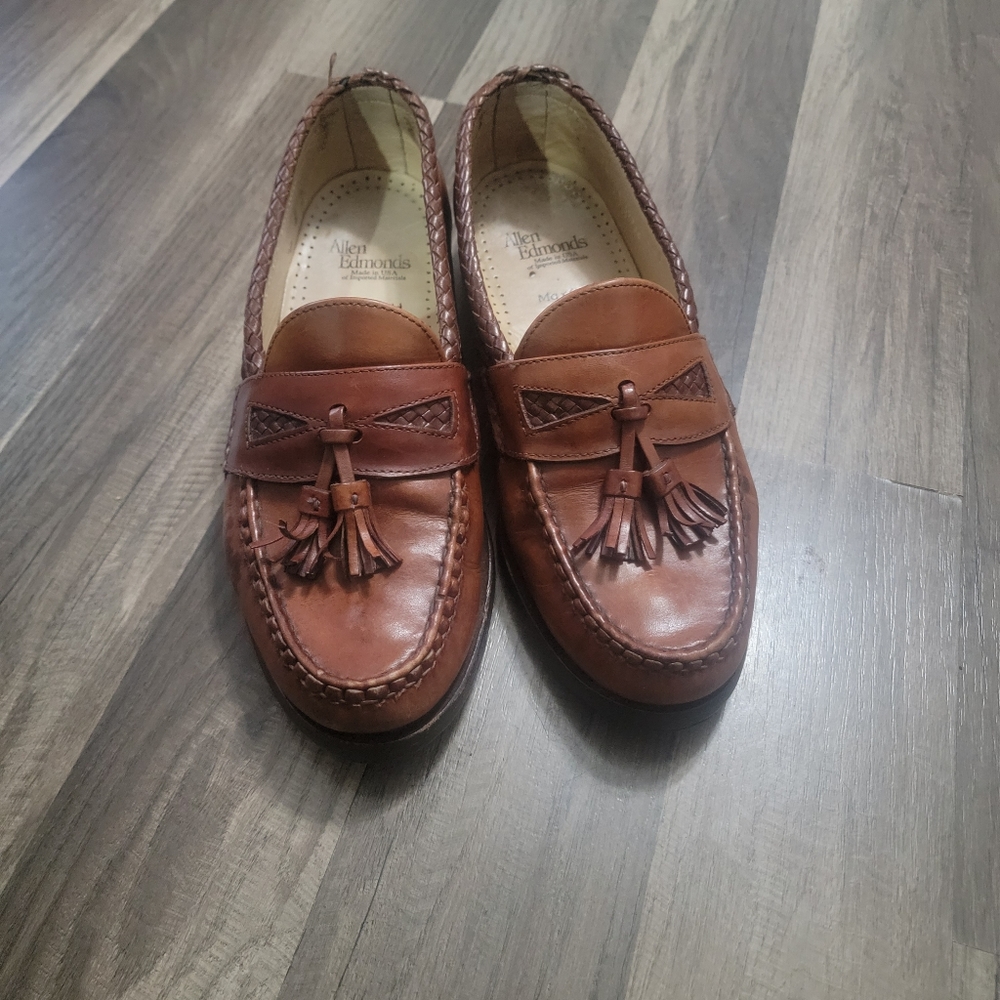 Vtg Allen Edmonds Maxfield Loafers